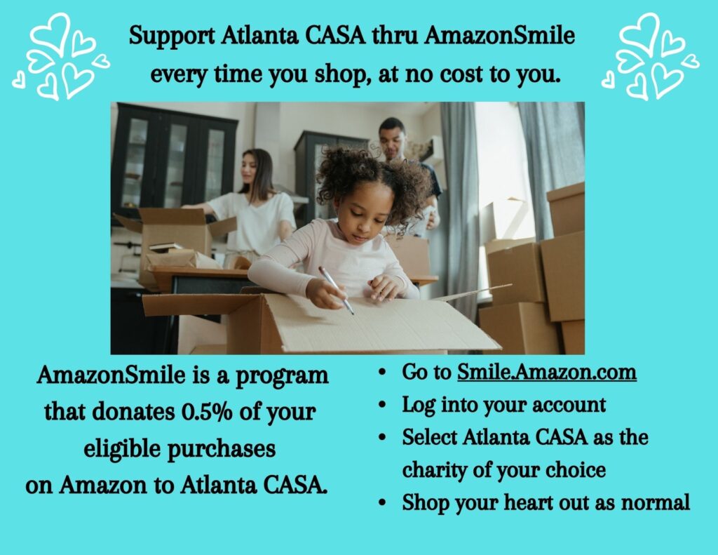 Support Atlanta CASA thru AmazonSmile (2)