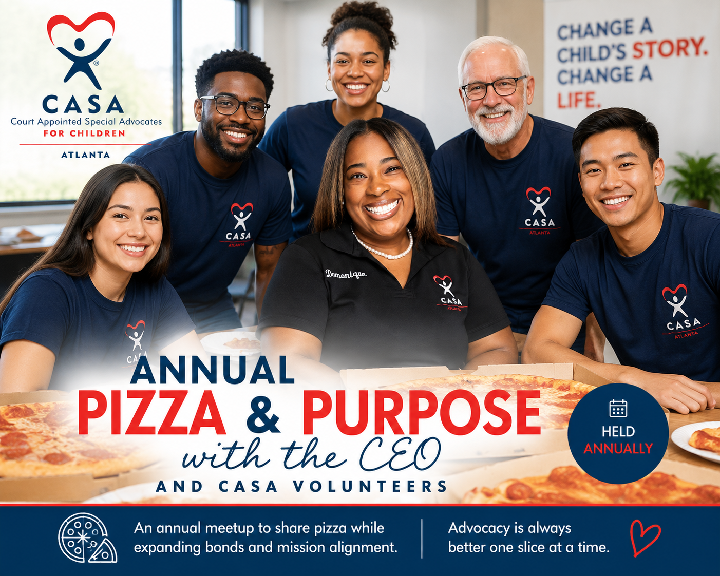 Pizza and Purpose flyer